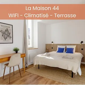 La Maison 44 - T2 - Clim, Terrasse, Garage, Via Rhona , Montélimar France